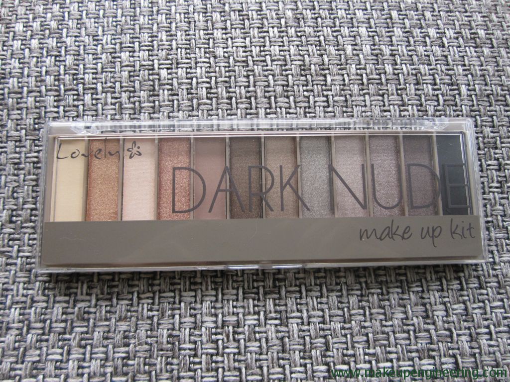 Lovely Paleta Dark Nude 001